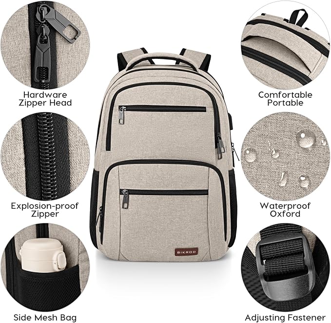 Backpack for Girls Women, School Backpack for Teen Boys, Lightweight Casual - Image 3