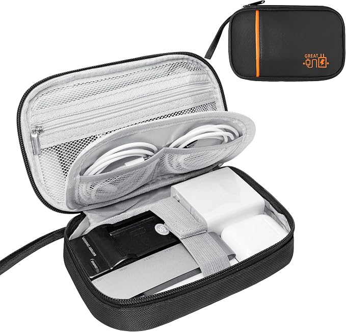 Electronics Travel Organizer, Portable Waterproof Electronic Travel Storage Bag by Lcsmaokin