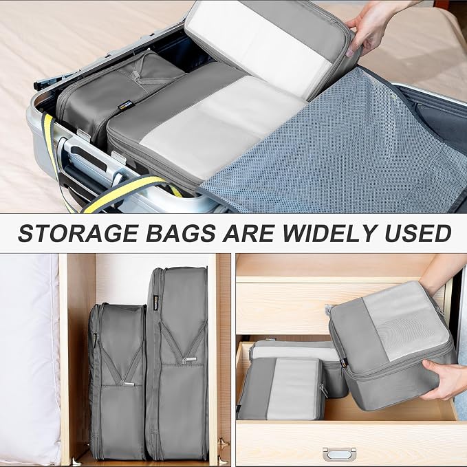 6 Set Compression Packing Cubes - Image 7
