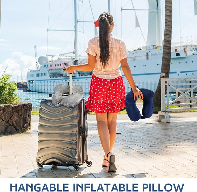 Sintuff 2 Pack Inflatable Travel Pillow - Image 5