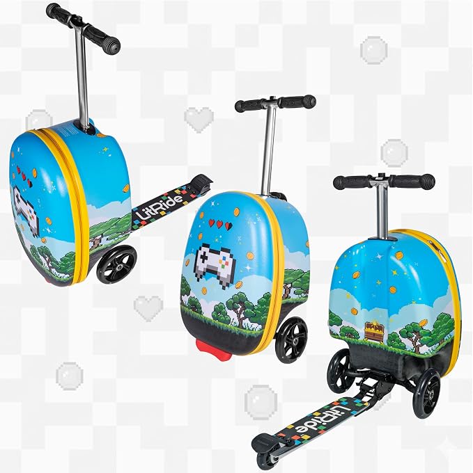 Hardshell Kids Ride-On Luggage - Image 7