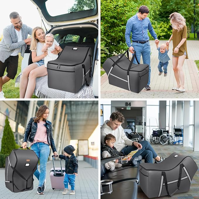 Infant Car Seat Travel Bag for Airplane Compatible - Image 7
