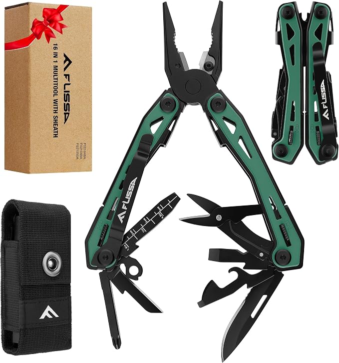 FLISSA 16-in-1 Multi Tool Pliers, Gift by FLISSA