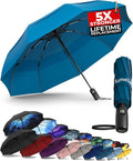 TUMELLA Strongest Windproof Travel Umbrella, Small Strong but Light Portable by Tumella