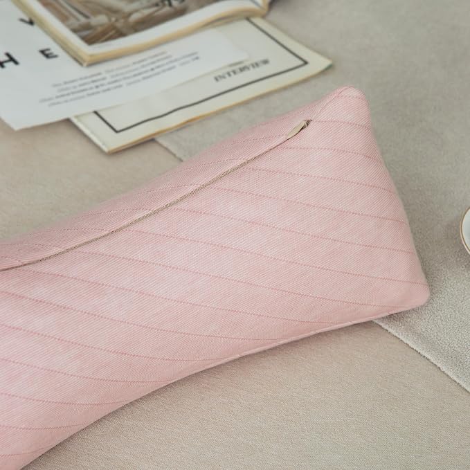 Buckwheat Neck Support Pillow Cervical Neck Cylinder Bolster Pillow Neck Pain - Image 8