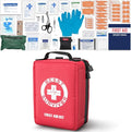 Premium First Aid Kit with Labelled Compartments, Emergency Survival Kit by BesstSurvivor