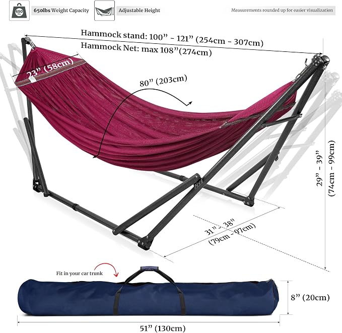 Tranquillo Universal Double Hammock - Image 6