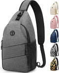 Crossbody Bags for Women Men Trendy Sling Bag Bakpack Casual Chest Bag by Pritent