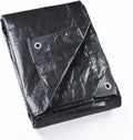 GUARD SHIELD Black Tarp 8x10 Feet Waterproof Tarps Lightweight Camping Tarp by GUARDSHIELD