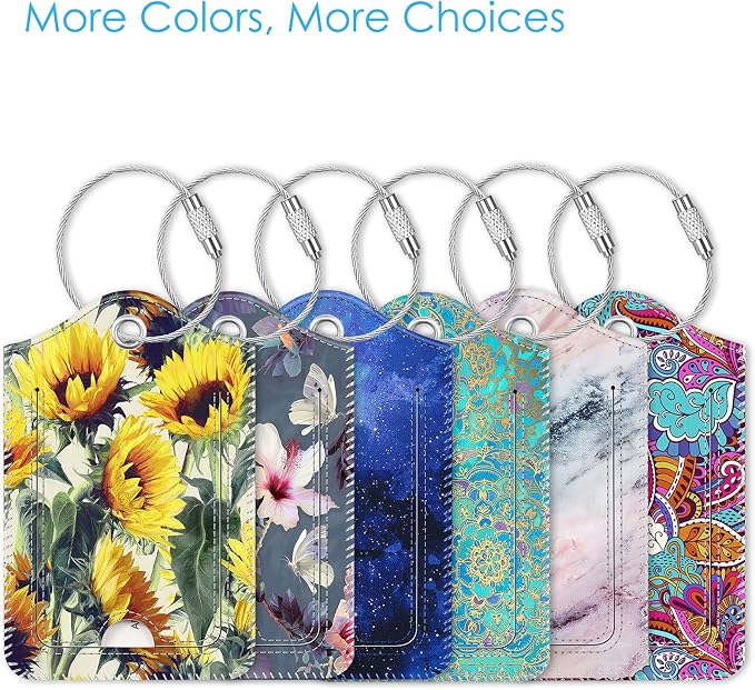 Fintie Luggage Tags, Privacy Cover ID Label - Image 7