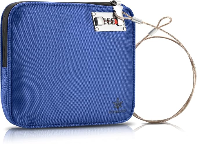 Anti-Theft Locking Beach Bag, 9x7.5-inch Portable Beach Safe by KosmccoCo