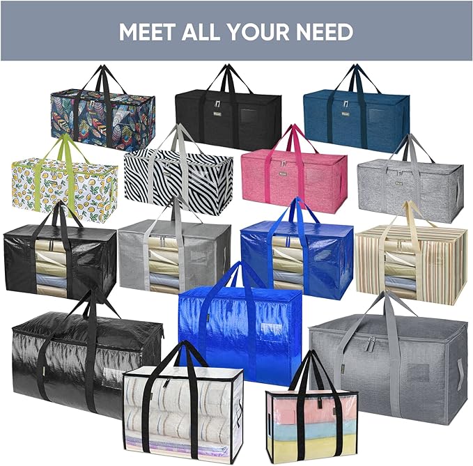 BALEINE 4-Pack Oversized Moving Bags - Image 7