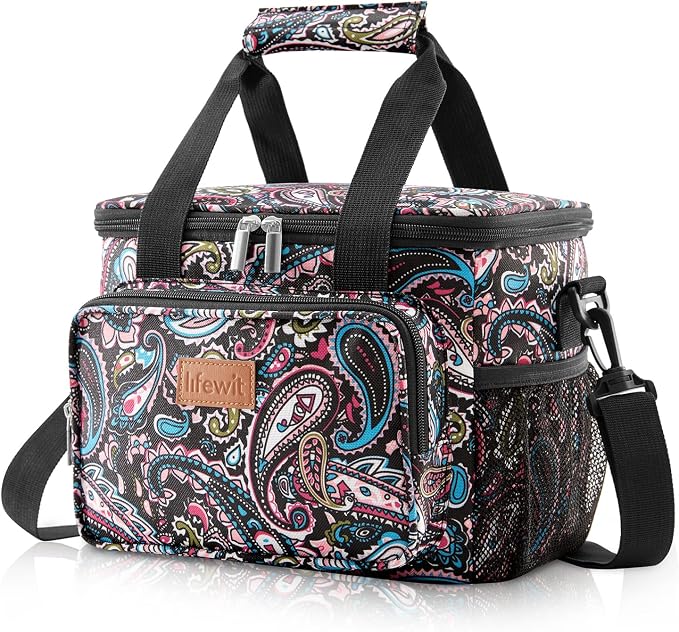Lifewit Medium Lunch Bag Insulated Lunch Box Soft Cooler Cooling Tote by Lifewit