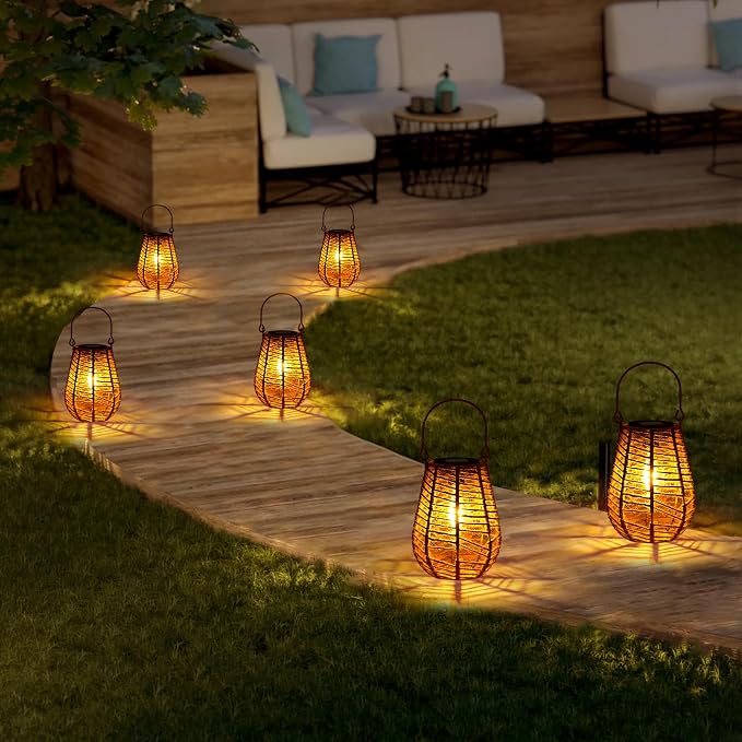 HPC Decor 2 PK Solar Lanterns - Image 6
