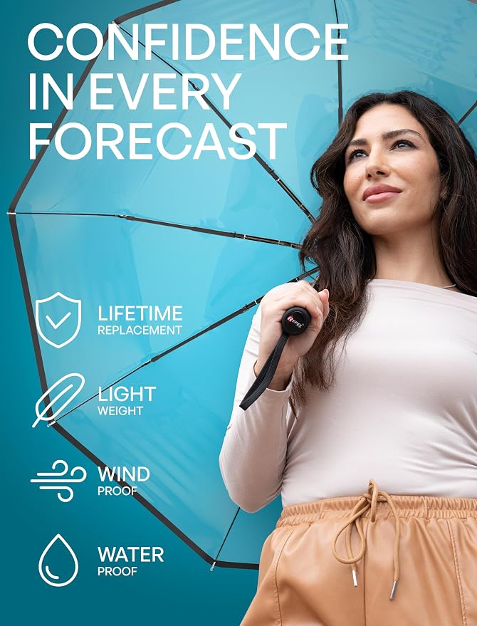 REPEL Windproof Travel Umbrella - Image 3
