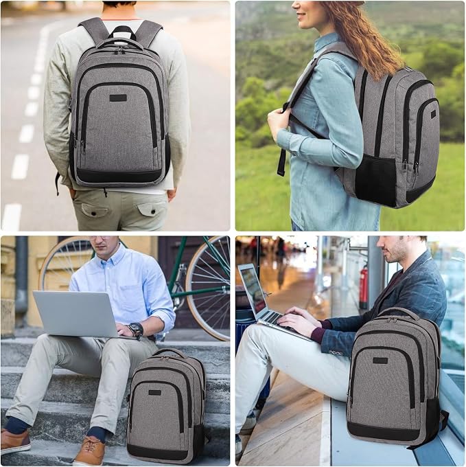 CLUCI Laptop Backpack for Men Women School Backpack College Bookbag for Men - Image 2