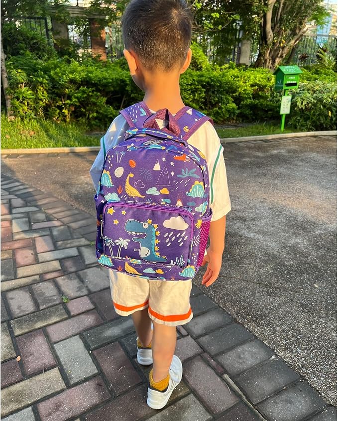 POWOFUN13 inch Kids Toddler Preschool Travel Backpack Cute Cartoon Backpack - Image 6