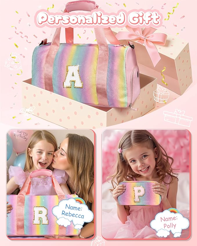 Gift Ideas for Kids Girls-Girl Gym Bag - Image 2