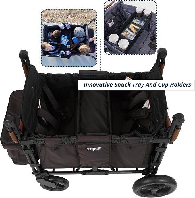 Keenz VYOO Stroller Wagon with Canopy - Image 5