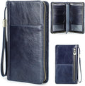 Top Grain Leather Travel Passport Wallet Holder by CataPurusLeatherCrafts