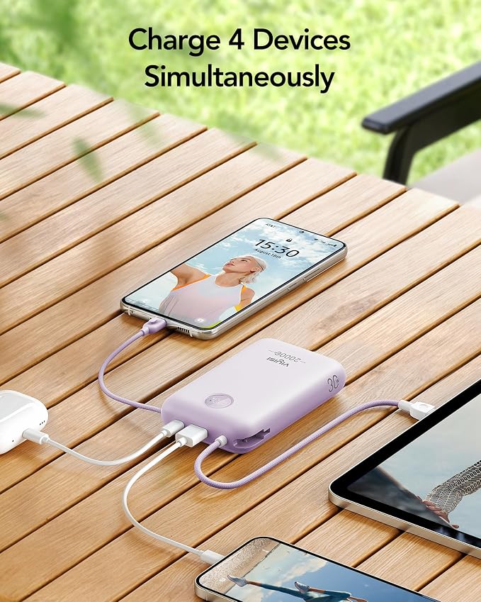 Portable Charger 20000mAh 30W Fast Charging, Power Bank - Image 6