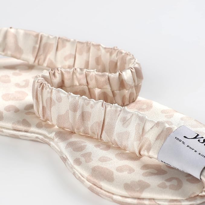 Silk Sleep Mask Light Blocking Luxury 100% Mulberry 22mm Silk Eye Mask Eye - Image 3