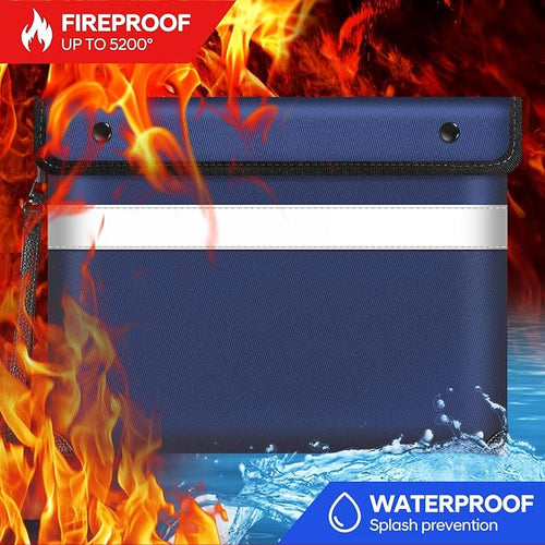 5200°F Heat Insulated Fireproof Document Bag - Image 2