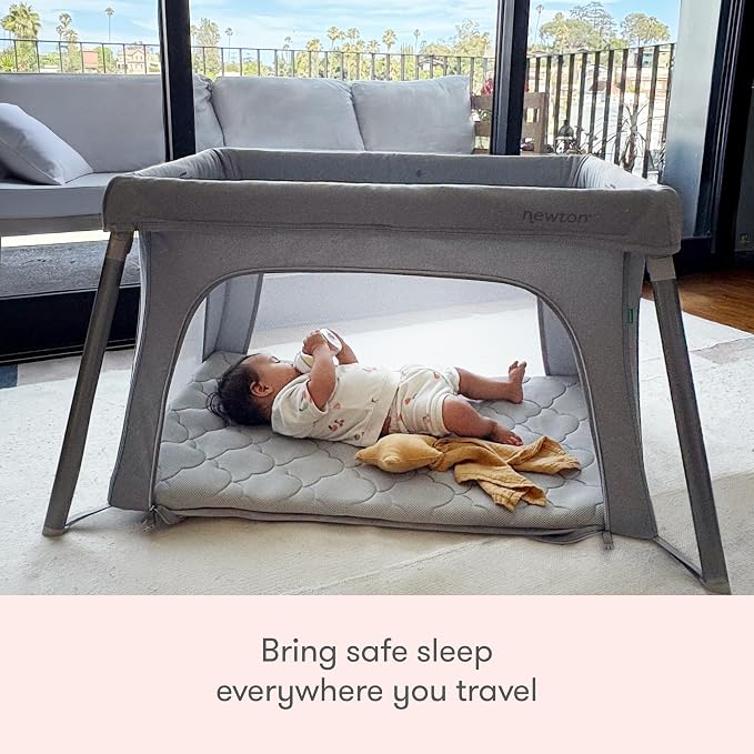 Newton Baby Compact Travel Crib & Play Yard | Breathable & Washable Mattress - Image 2