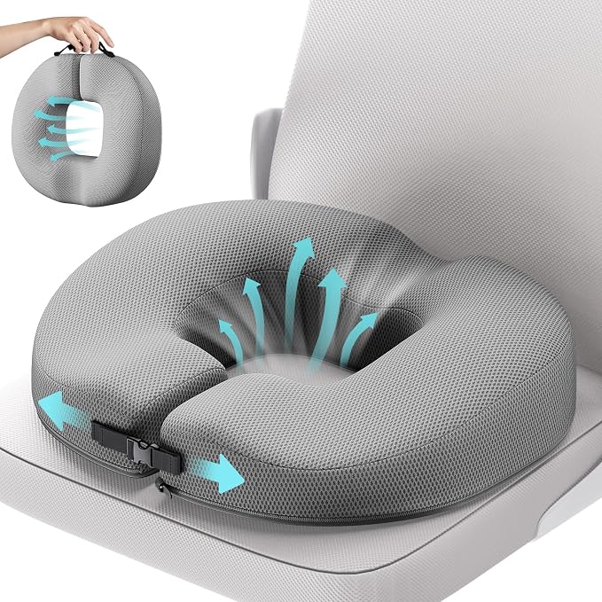 Benazcap Donut Pillow Seat Cushion by Benazcap