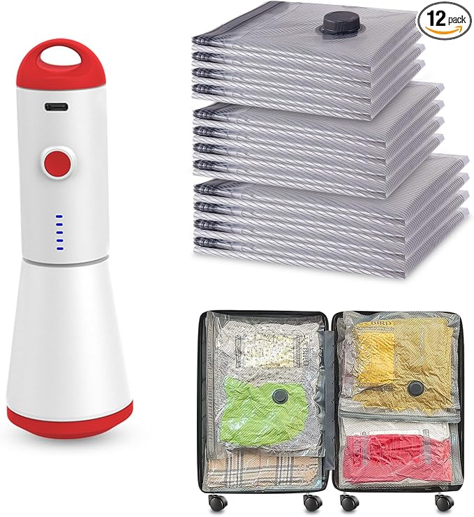 Travel Vacuum Storage Bags by HOMOH