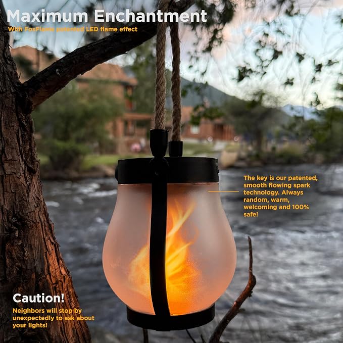 Schoolhouse Solar Lanterns Outdoor Waterproof - Image 5