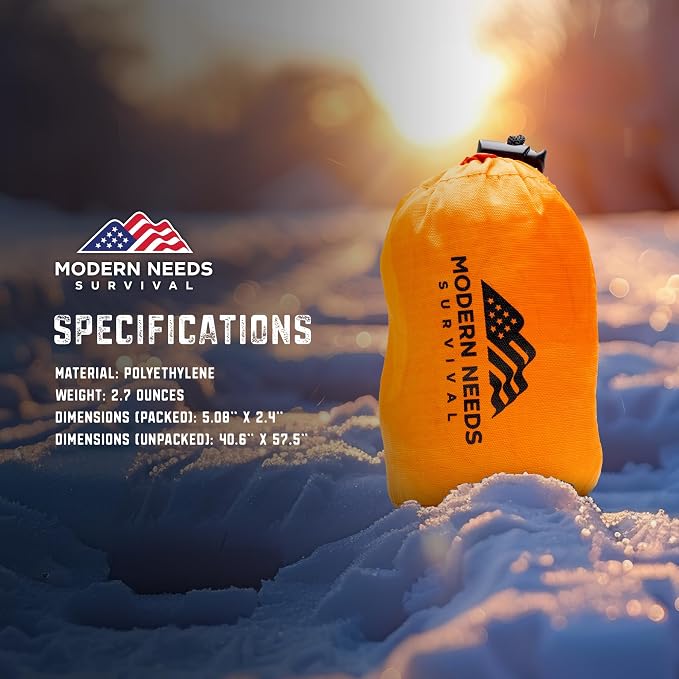 Emergency Survival Jacket – Disposable Rain Ponchos - Image 6