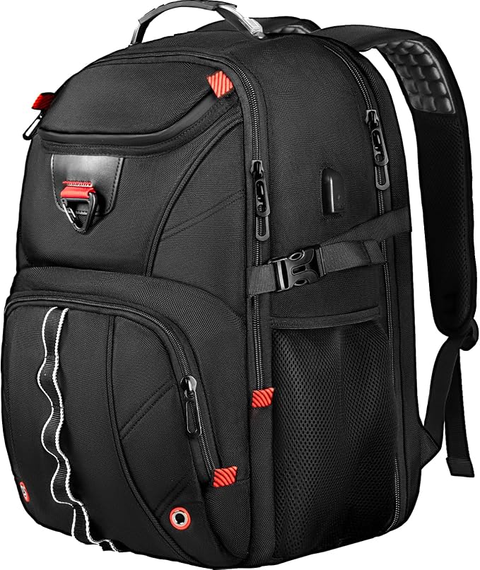 Extra Large Travel Laptop Backpack, 18.4 inch XXXL Gaming Backpack, TSA by ZMMMA