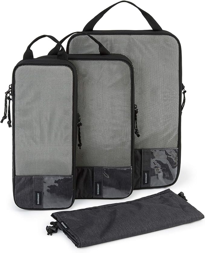 BAGSMART 6 Set Compression Packing Cubes by BAGSMART
