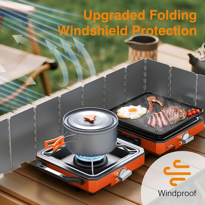 ODSD 2 Burner Camping Stove - Image 2