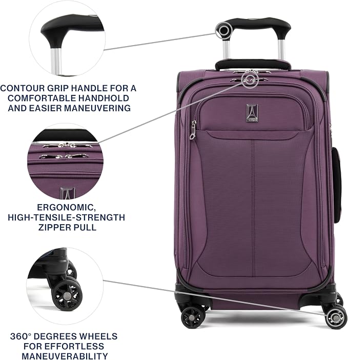 Travelpro Tourlite Softside 21" Expandable Luggage - Image 3