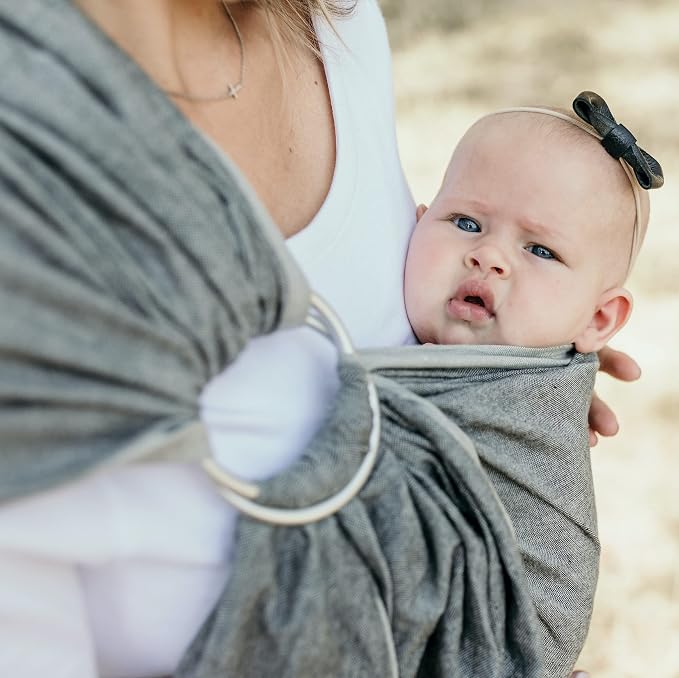 Hip Baby Wrap Ring Sling Baby Carrier - Image 5