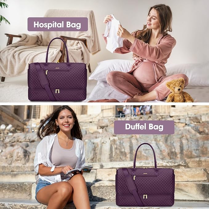 Travel Duffle Weekender Bags for Women - Image 9