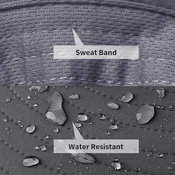 Sun Hats for Men Women Fishing Hat UPF 50+ Breathable Wide Brim Summer UV - Image 4