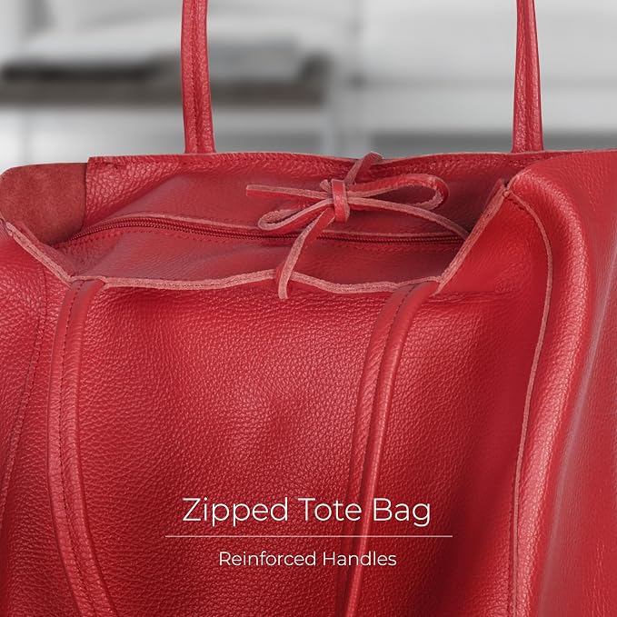 Italian Calf Leather Tote for Women - Image 3
