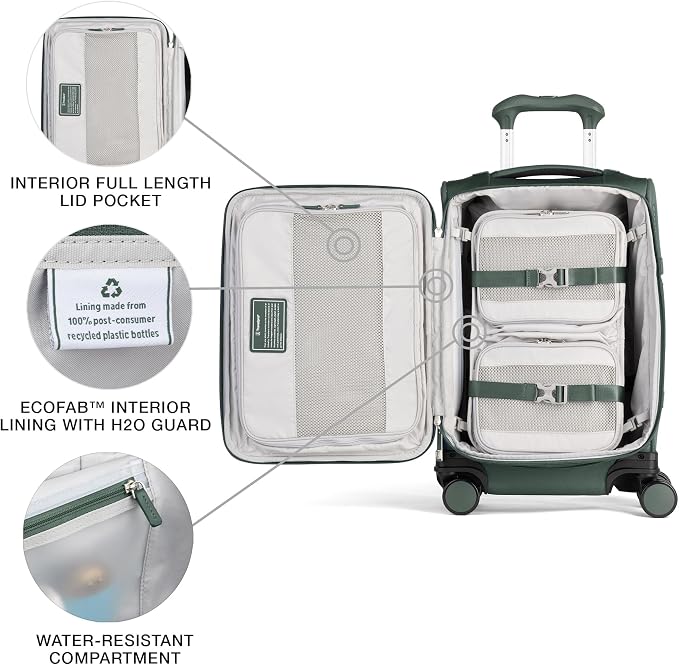 Travelpro VersaPack+ Lightweight Softside Expandable Carry on Luggage, 8 - Image 4