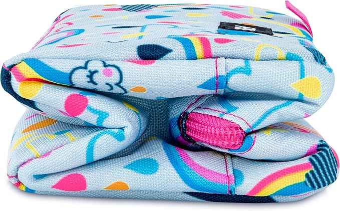 PackIt Freezable Snack Box, Rainbow Sky, Built - Image 5