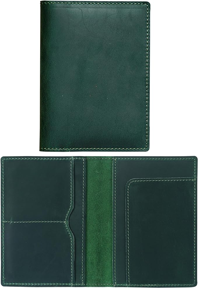 HIFA Leather Passport Holder, Handmade Passport Cover by HIFA
