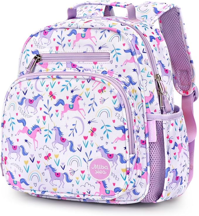mibasies Toddler Backpack for Girls 2-4: Cute Kids Backpacks for Girls by mibasies