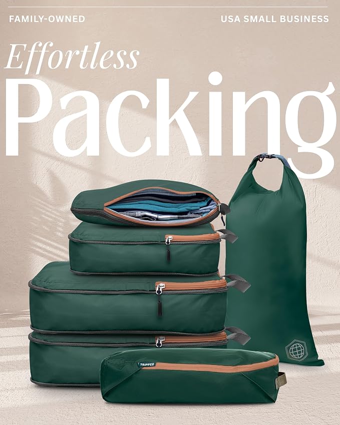 Compression Packing Cubes Set for Travel - Image 3