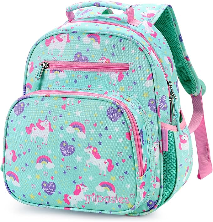mibasies Toddler Backpack for Girls 2-4: Cute Kids Backpacks for Girls by mibasies