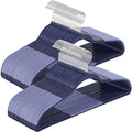 SONGMICS Clothes Hangers, Space-Saving, Dark Blue Ash and Light Blue Ash by SONGMICSbySONGMICSHOME