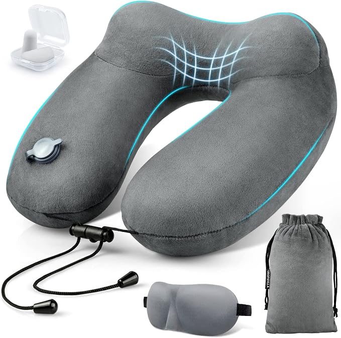 urophylla Inflatable Travel Neck Pillow by UROPHYLLA