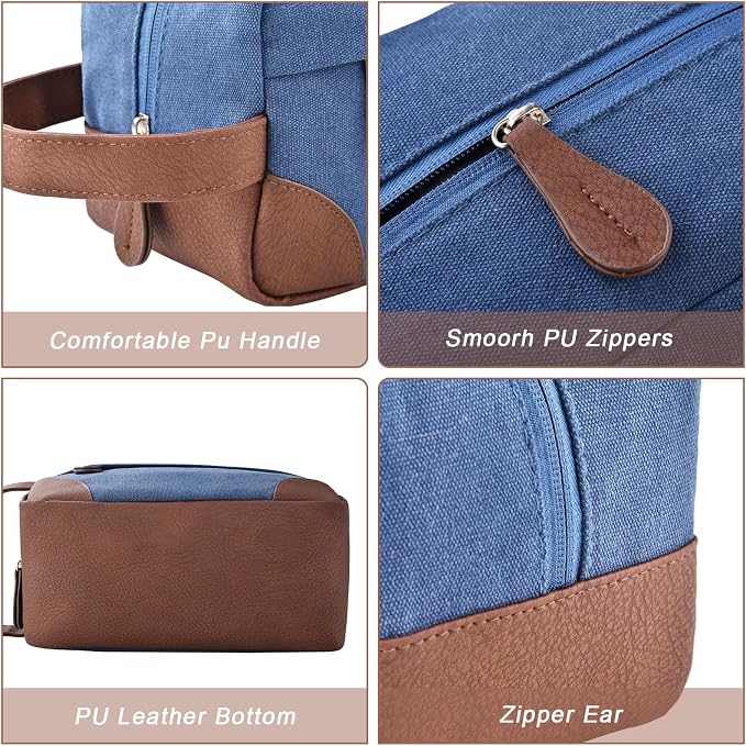 Litvyak Duffle Bag for Travel, 50L Canvas Travel Duffel Bags Overnight Weekend - Image 8