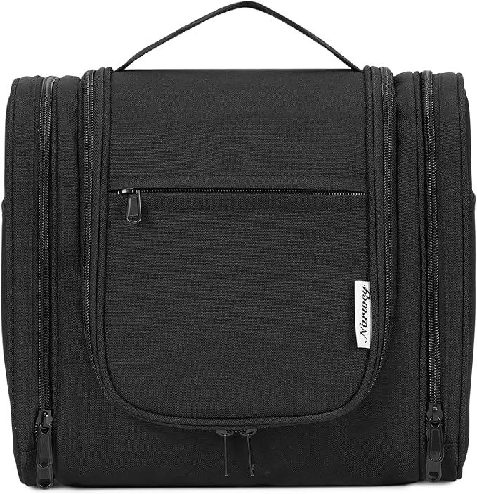 Narwey Hanging Toiletry Bag for Women Travel Makeup Bag Organizer Toiletries - Image 2